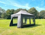 Easy Up Partytenten - Donkergrijs - Drie maten - te huur, Tuin en Terras, Ophalen, Breek de tent maar af, Opvouwbaar, Partytent