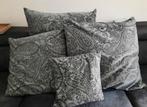 Kussenset, Huis en Inrichting, Ophalen of Verzenden, Gebruikt, Vierkant