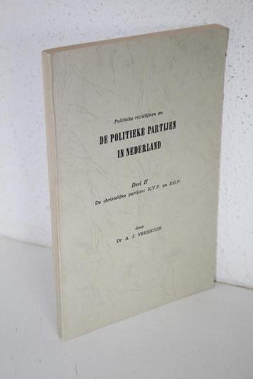 De politieke partijen in Nederland, deel 2, KVP/SGP (1962)  beschikbaar voor biedingen