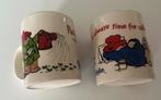 2 mokken Paddington, Staffordshire Tableware England, Ophalen of Verzenden, Zo goed als nieuw, Overige stijlen, Kop(pen) en/of Schotel(s)
