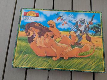 Lion King Puzzel 100 stukjes beschikbaar voor biedingen