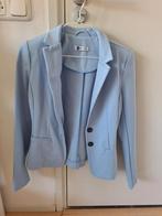 Lichtblauw blazer/colbert maat 34, Kinderen en Baby's, Ophalen of Verzenden, Zo goed als nieuw, Jongen, Jas