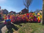 Carnavalskleding loopgroep circa 45 personen, Ophalen, Gedragen, Carnaval, Kleding
