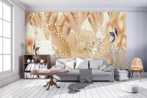 Jungle behang Cheetah, ook op maat, Fotobehang4you, Huis en Inrichting, Stoffering | Behang, Verzenden