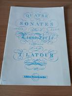 quatre sonates latour, Ophalen of Verzenden, Zo goed als nieuw