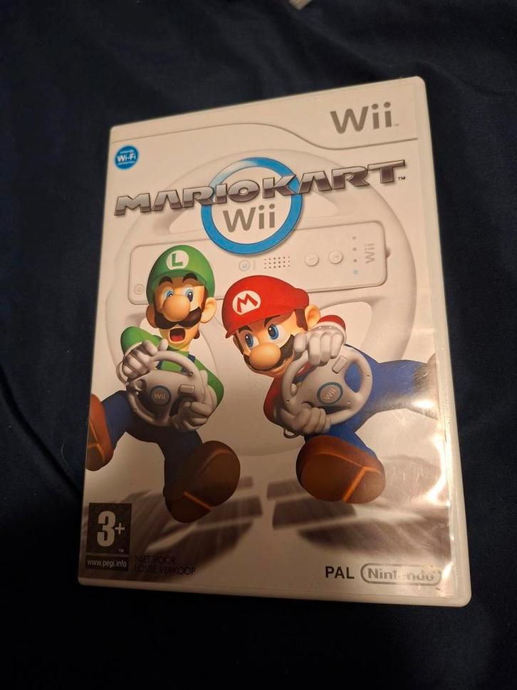 Mario Kart Wii - Compleet!, Spelcomputers en Games, Games | Nintendo Wii, Gebruikt, Racen en Vliegen, 2 spelers, Vanaf 3 jaar
