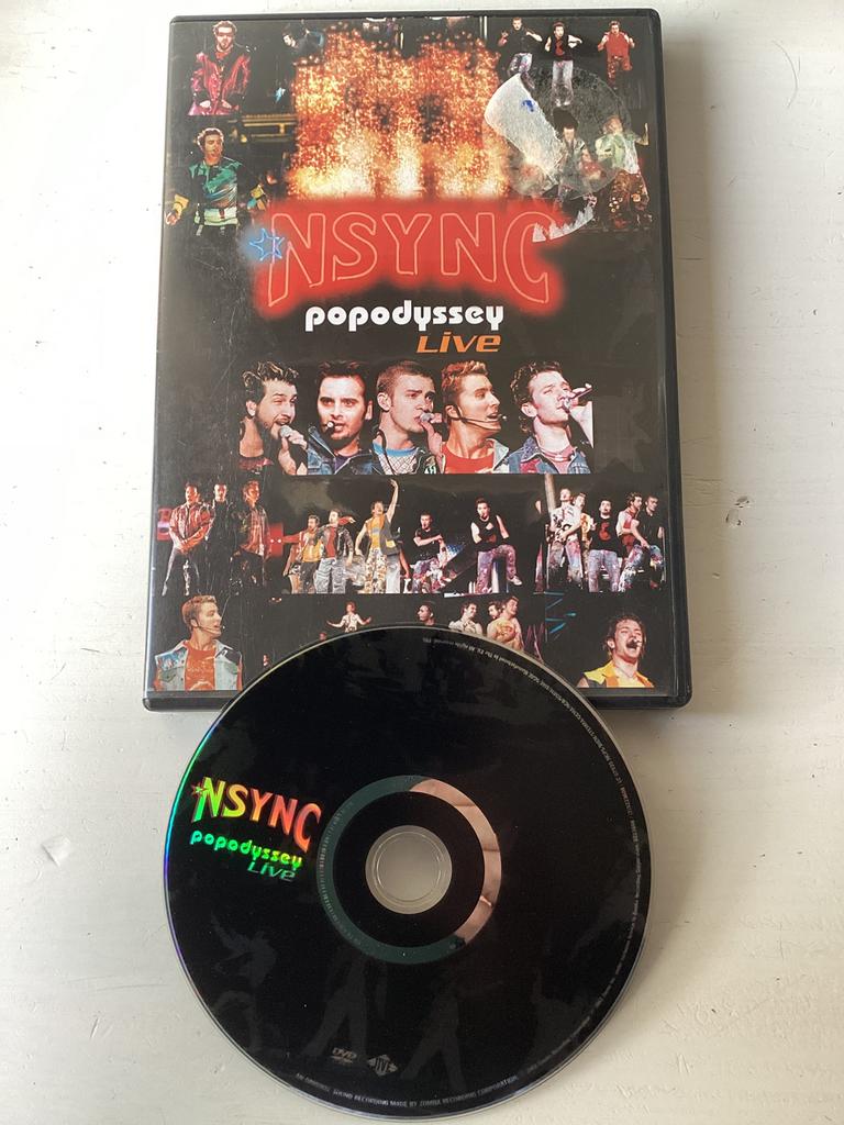 DVD ‘NSYNC popodyssey live, Alle leeftijden, Verzenden, Zo goed als nieuw, Muziek en Concerten