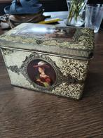 Vintage Sierblik met Dame, Antiek en Kunst, Antiek | Tin, Ophalen