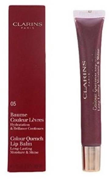 Clarins Colour Quench Lip Balm 05 Delicious Plum 15ml beschikbaar voor biedingen