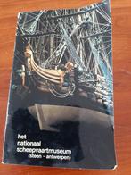 Boekje Nationaal Scheepvaartmuseum Antwerpen 1970-80, Ophalen of Verzenden, Gelezen, Onbekend