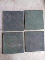 4 goede rubberen tegels, Ophalen, ., Overige typen, Rubber