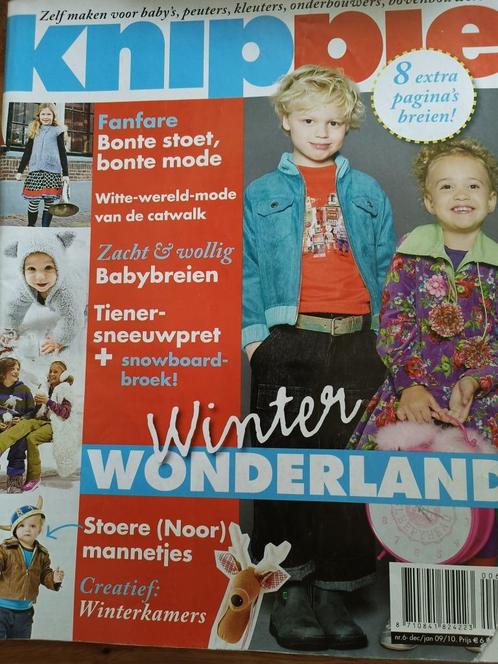 Knippie januari 2010 kinderkleding naaien mode voor kinderen, Hobby en Vrije tijd, Kledingpatronen, Zo goed als nieuw, Kind, Knippie