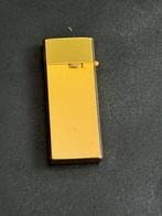 Penquin Sharp vintage gas aansteker goudkleurig, Verzamelen, Rookartikelen, Aanstekers en Luciferdoosjes, Ophalen of Verzenden