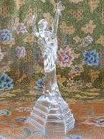 Mooi oud vintage beeldje van een ballerina van kristal 27 cm, Antiek en Kunst, Ophalen of Verzenden