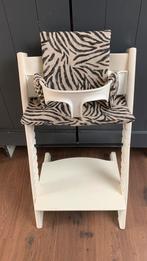 Nieuwe stokke stoel bekleding zebra taupe, Kinderen en Baby's, Nieuw, Ophalen of Verzenden