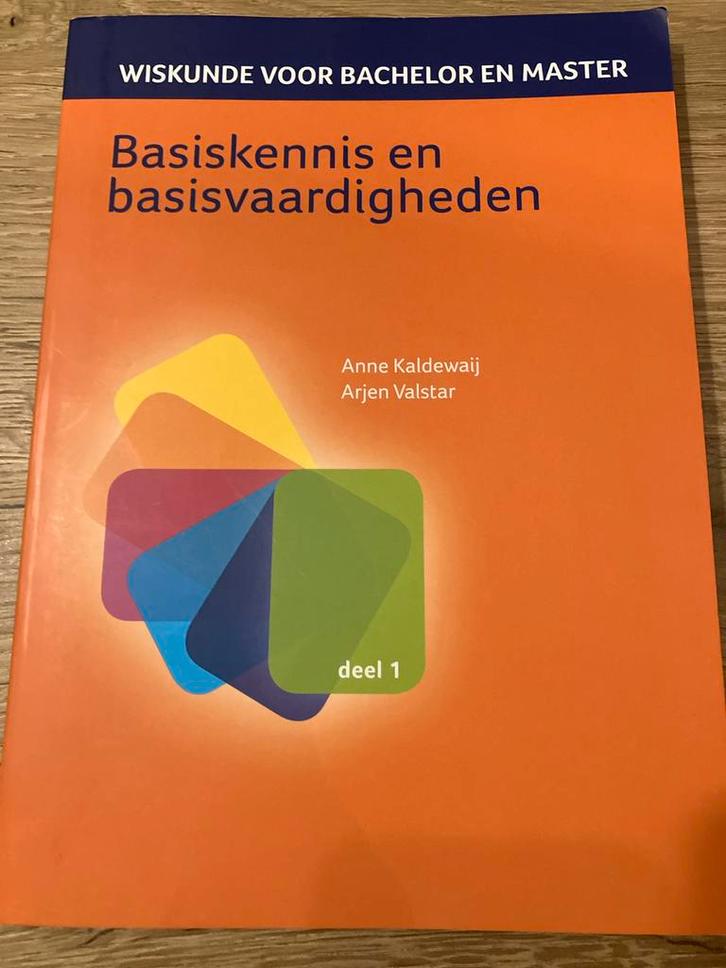 Wiskunde Bachelor/Master - Basiskennis, Boeken, Studieboeken en Cursussen, Zo goed als nieuw, HBO, Beta, Ophalen of Verzenden
