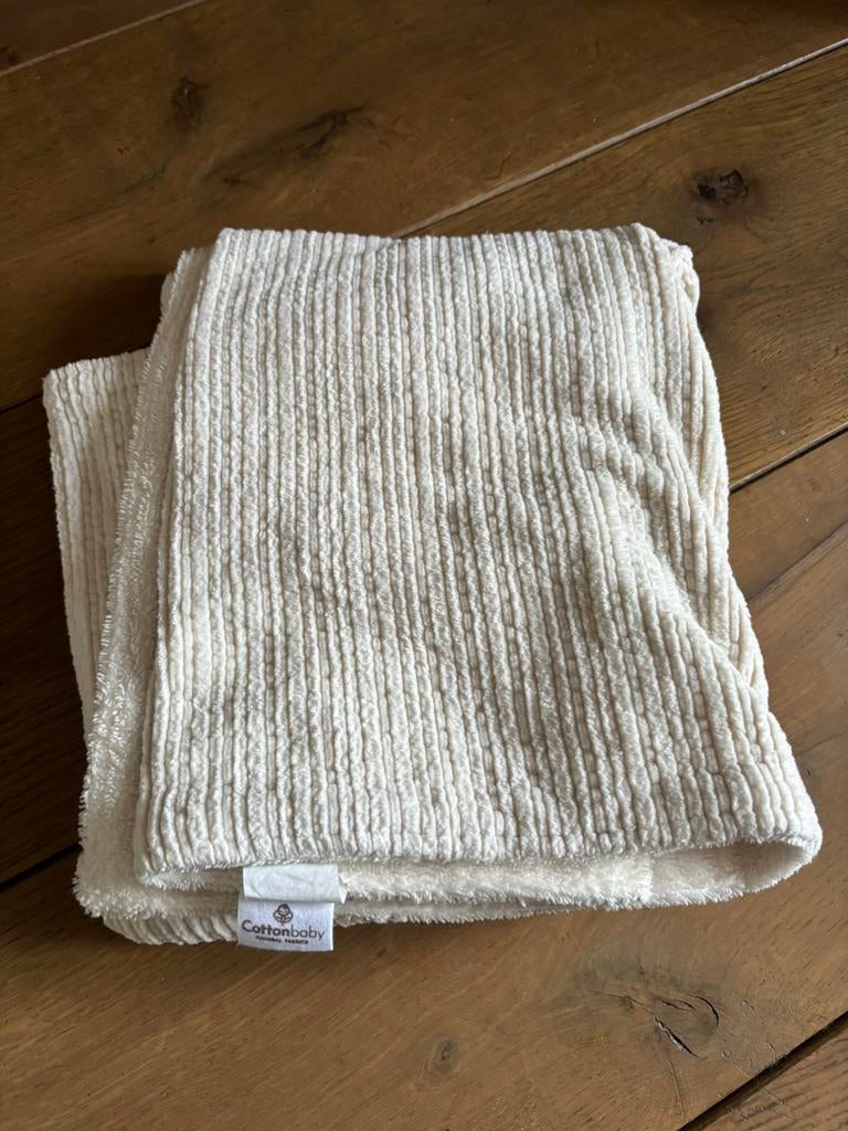 Deken wieg 75x90 cm, Ophalen of Verzenden, Zo goed als nieuw, 85 tot 100 cm, Deken