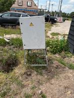 Bouwkast elektra met 3x krachtstroom 32a, 6x stopcontact, Ophalen, Gebruikt, Overige typen