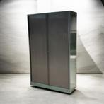 Ahrend Roldeurkast 19512045 cm | Groen/Zwart | Gebruikt, Gebruikt, 100 tot 150 cm, Meerdere deuren, Ophalen of Verzenden