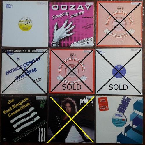 Maxisingles O-S 70/80/90, Cd's en Dvd's, Vinyl | Dance en House, Gebruikt, Disco, Overige formaten, Ophalen of Verzenden