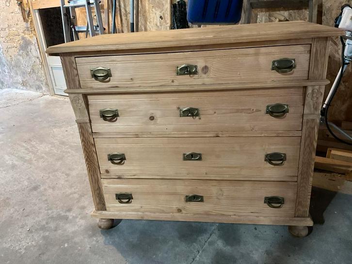 Grenen ladekastje, Huis en Inrichting, Kasten | Ladekasten, Gebruikt, Minder dan 100 cm, 100 tot 150 cm, 50 tot 75 cm, Grenenhout