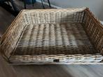 Boony est 1941 rieten rotan hondenmand 90x65 cm, Ophalen, Zo goed als nieuw, Riet