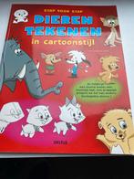 Cartoondieren Tekenen - Stap voor Stap!, Boeken, Ophalen of Verzenden, Gelezen, Tekenen en Schilderen, Geschikt voor kinderen