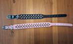 Nieuwe leren halsband met studs, Ophalen, Zo goed als nieuw