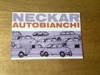 Neckar Autobianchi Brochure - prijslijst 1967, Boeken, Auto's | Folders en Tijdschriften, Ophalen of Verzenden, Zo goed als nieuw