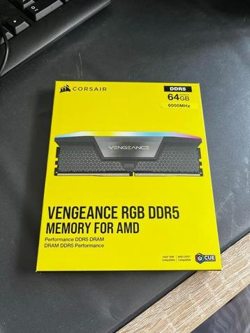 [NIEUW] Corsair Vengeance DDR5 64Gb (2x32) 6000Mhz Ram beschikbaar voor biedingen