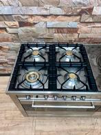 Luxe Boretti Fornuis 7 pits met coupe de feu 2 ovens 150 cm, Gebruikt, 60 cm of meer, Fornello Esperta, Ophalen of Verzenden
