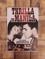 Ali vs Fazier Boksen reclamebord van metal wandbord deco, Info@deconoord.nl, Deco Noord, Nieuw, Ophalen of Verzenden