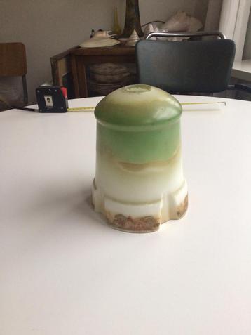 Lampenkapje opaline met decor van cottage beschikbaar voor biedingen
