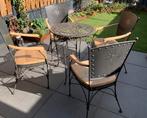 Stoelen voor binnen en buiten, 4 stuks, Huis en Inrichting, Stoelen, Ophalen, Bruin, Vijf, Zes of meer stoelen