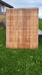 2 steenschotten, als nieuw, gelakt, 110 x 138 x 4,5, Doe-het-zelf en Verbouw, Hout en Planken, 25 tot 50 mm, Eiken, Zo goed als nieuw