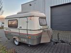 1989 Eriba Puck retro caravan, Caravans en Kamperen, Caravans, Tot en met 2, Koelkast, Eriba, Tot 4 meter