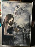 Kunstfoto in lijst., Huis en Inrichting, Woonaccessoires | Schilderijen, Tekeningen en Foto's, Ophalen, Zo goed als nieuw, Schilderij