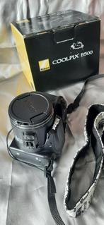Nikon Coolpix B500 Compleet Zwart + Extra's, Compact, Ophalen of Verzenden, Zo goed als nieuw, 8 keer of meer