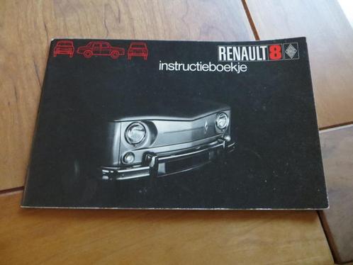Instructieboek Renault 8 1970 + blanco onderhoudsboekje, Auto diversen, Handleidingen en Instructieboekjes, Ophalen of Verzenden