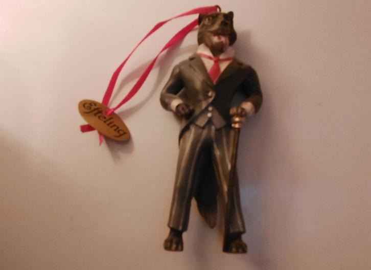Efteling Wolf Decoratie, Verzamelen, Efteling, Zo goed als nieuw, Beeldje of Poppetje, Ophalen of Verzenden