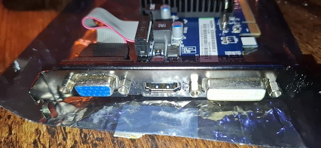 HD5450 1GB Videokaart - PCI-e, Computers en Software, Videokaarten, Gebruikt, AMD, GDDR3, HDMI