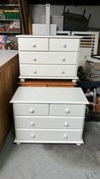 Set nachtkastjes, kadekastjes, vintage, Huis en Inrichting, Kasten | Ladekasten, Ophalen, 1 of 2 laden, 50 tot 100 cm, Zo goed als nieuw