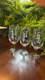 Grolsch bierglas op voet 15 stuks, Ophalen of Verzenden, Zo goed als nieuw, Glas of Glazen, Grolsch