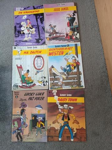Lucky Luke Stripboeken beschikbaar voor biedingen