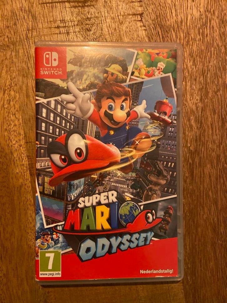 Super Mario Odyssey - Nintendo Switch, Spelcomputers en Games, Games | Nintendo Switch, Zo goed als nieuw, Avontuur en Actie, 1 speler