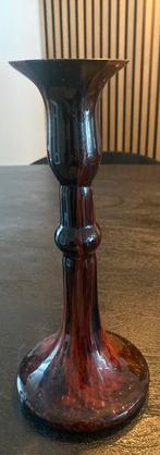 Kandelaar van glas Kralik …., Antiek en Kunst, Antiek | Kandelaars, Ophalen, Glas