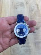 Poljot 3313 Bleu Angel full set, Sieraden, Tassen en Uiterlijk, Horloges | Heren, Overige merken, Leer, Staal, Polshorloge