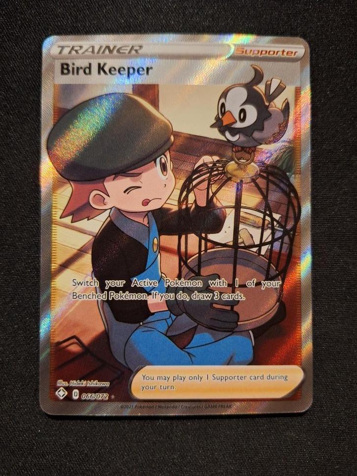 Bird Keeper #066 (Shining Fates), Hobby en Vrije tijd, Verzamelkaartspellen | Pokémon, Zo goed als nieuw, Losse kaart, Verzenden
