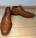 Floris van Bommel veterboot maat 44 H cognac leer De Marser, Bruin, Verzenden, Boots, Floris van Bommel