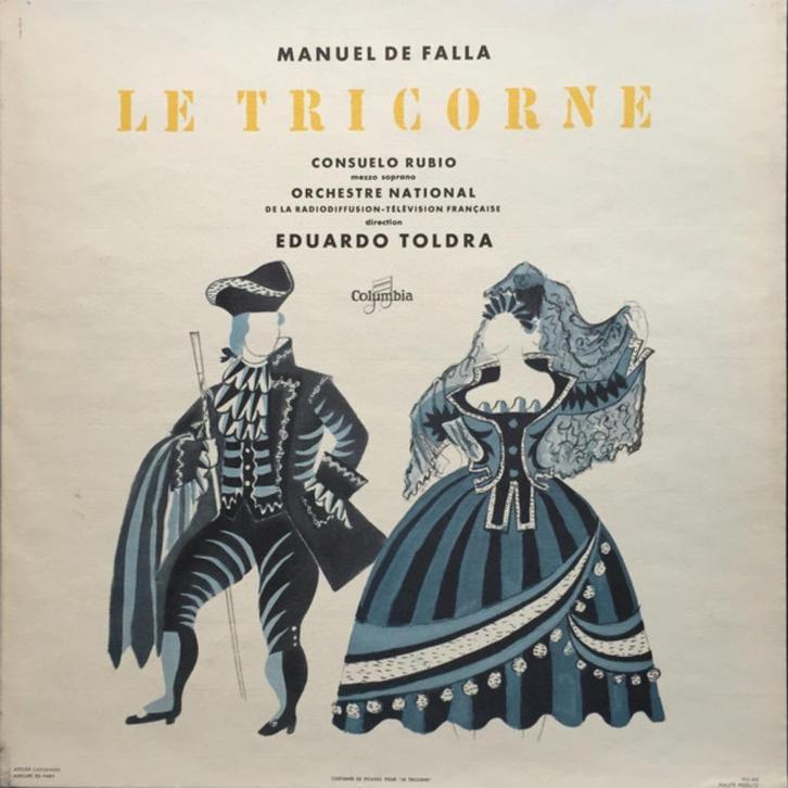 Le Tricorne Manuel De Falla - Le Tricorne  (booklet Picasso, Cd's en Dvd's, Vinyl | Klassiek, Zo goed als nieuw, Romantiek, Opera of Operette